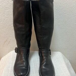 Frye Black Leather Boots